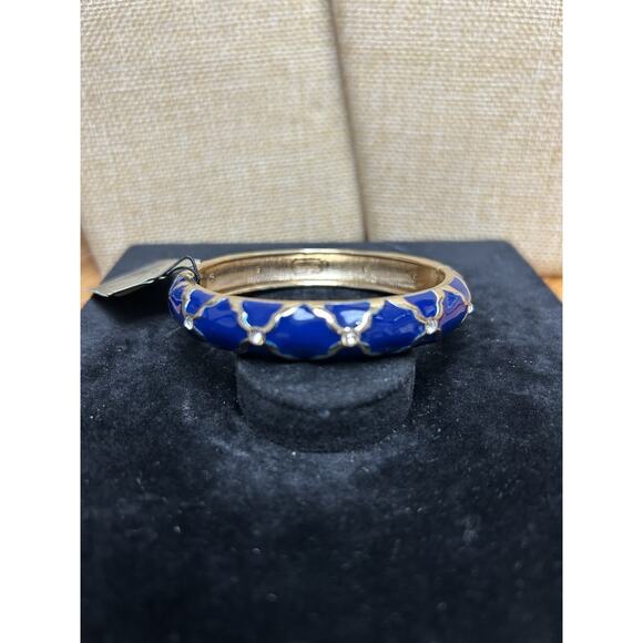 Sequin Jewelry - Sequin Nordstrom Multicolor Gold Tone Statement Enamel Bangle Bracelet #556